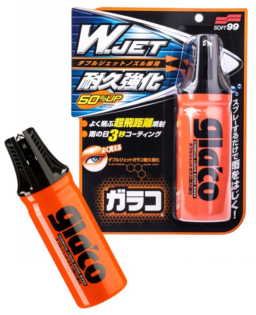 SOFT99 - GLACO „W“ JET STRONG GLERVÖRN