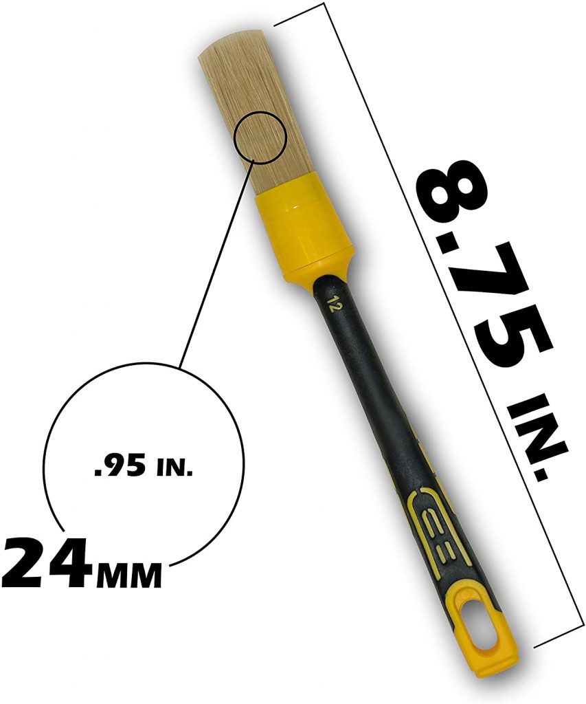 WORK STUFF Detailing Brush Rubber 24mm – bursta