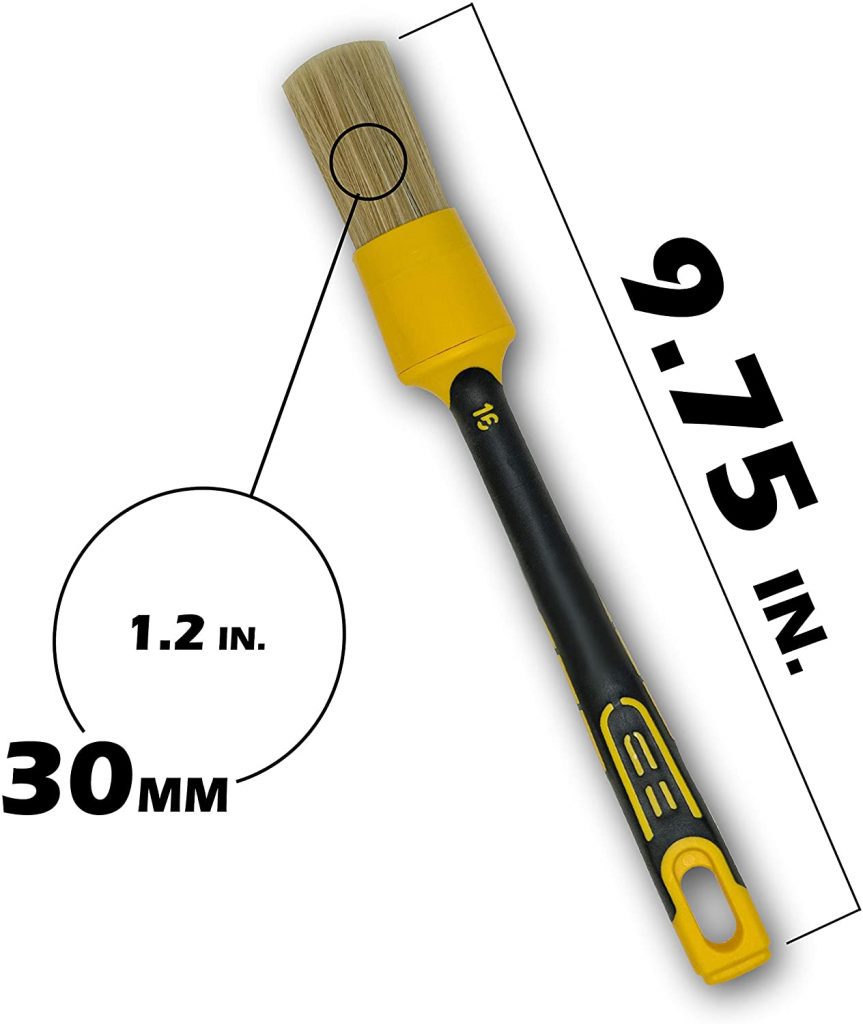WORK STUFF Detailing Brush Rubber 30mm – bursta
