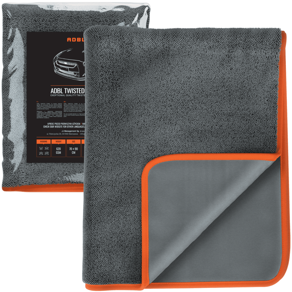 ADBL TWISTED TOWEL - Örtrefja - 620 gsm - 70/90 cm