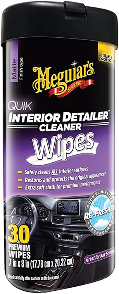 Meguiar’s Ultimate Interior Detailer Mælaborðs Þurrkur