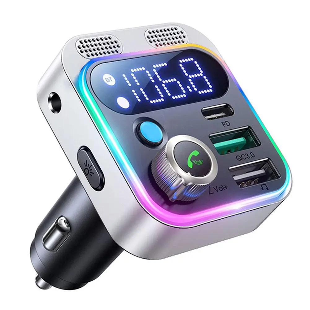 RETOO Þráðlaus FM/Bluetooth Sendir