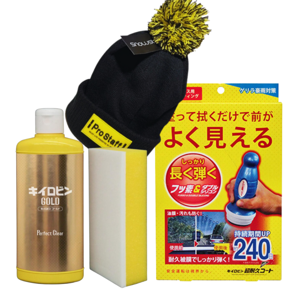 PROSTAFF - Water Repellent + Kiiro-Bin Gold massi + Húfa Prostaff