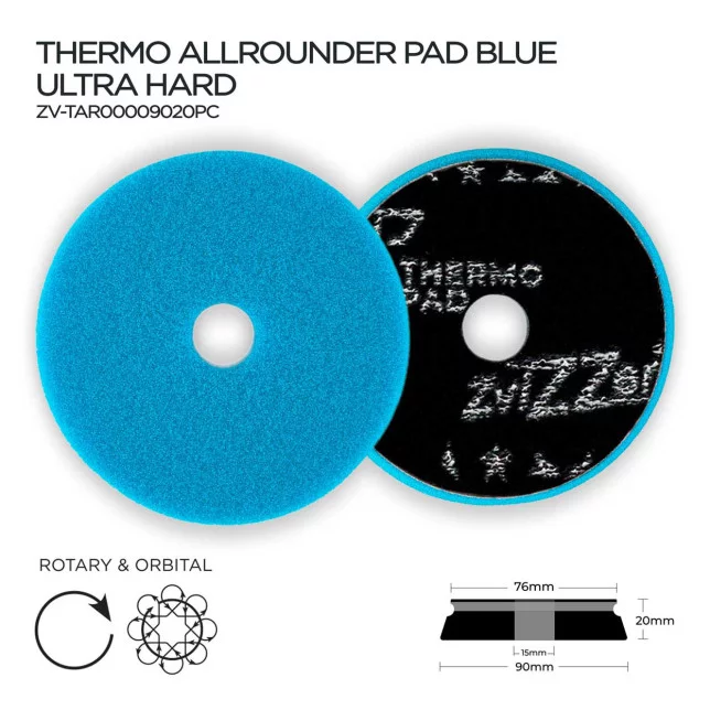 ZviZZer THERMO ALL-ROUNDER PAD BLUE ULTRA HARD 90/20/76