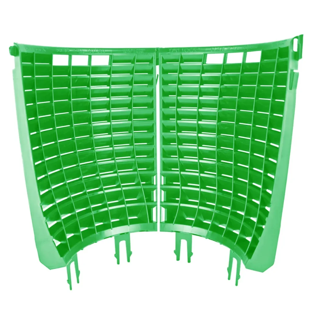 The Detail Guardz Plastic Scrub Wall Green - Lóðrétt sandskiljari