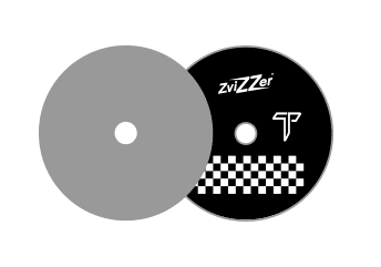 ZviZZer THERMO UFO PAD GREY HARD ⌀ 95/20/75mm MASSAPÚÐAR