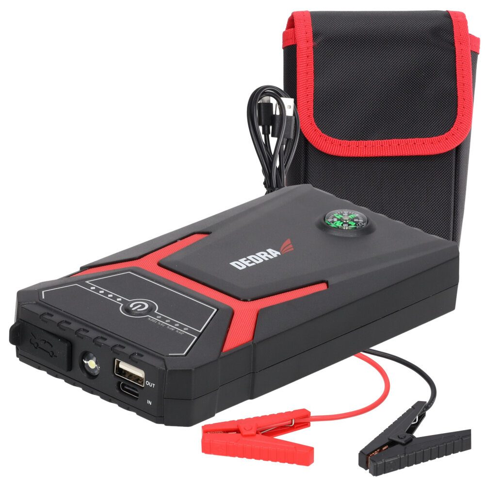 Starttæki 1200A - DEDRA DEPP0800 8000 mAh