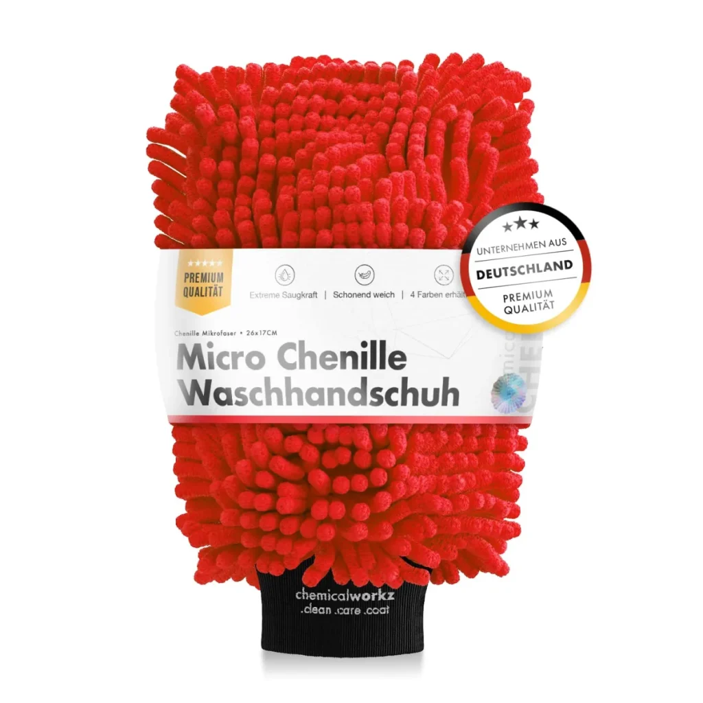 CHEMICALWORKZ ÞVOTTAHANSKI CHENILLE MICROFIBER - RAUÐUR