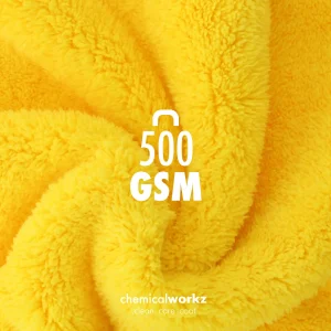 chemicalworkz-edgeless-soft-touch-towel-500gsm-gelb-poliertuch-4040cm~4
